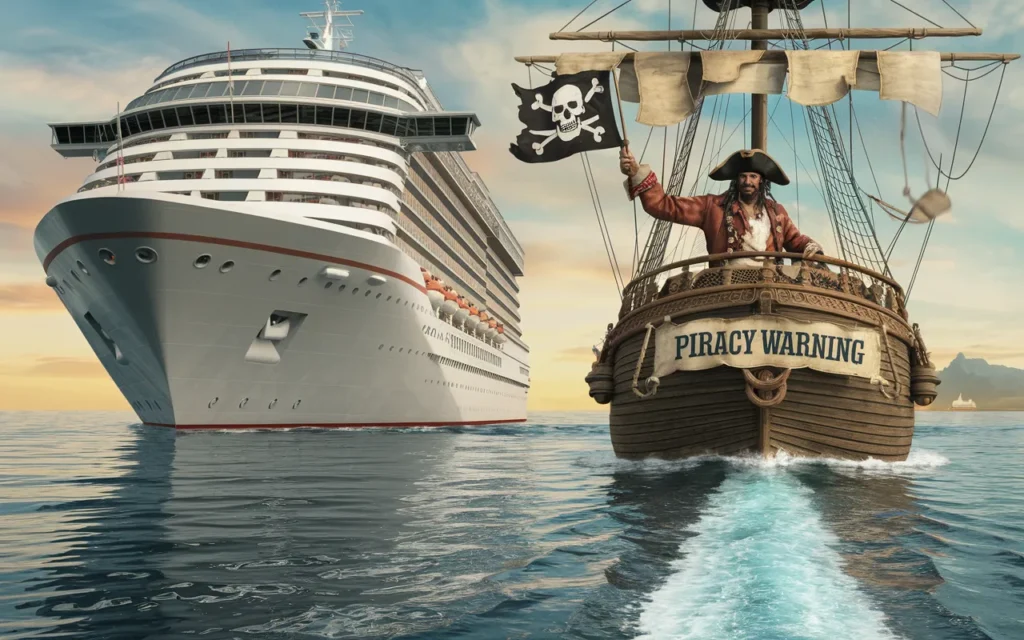 Piracy Warning Luxury Cruise Passengers