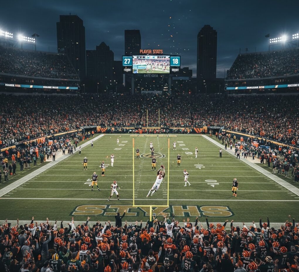 Bengals vs Green Bay Packers Match Player Stats